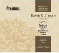 David Oistrakh - Beethoven, Prokofiev, Ysaye, Tchaikovsky, Wagner, Tartini - David Oistrakh Live in Tokyo, February 23, 1955 / Deluxe Edition
