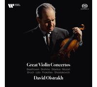 David Oistrakh – Great Violin Concertos – Caja de 6 CD – Warner Music