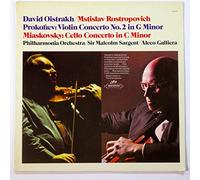 David Oistrakh/Mstislav Rostropovich - Prokofiev: Violin Concerto No. 2 in G Minor / Miaskovsky: Cello Concerto in C Minor