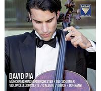 David Pia - Bruch - d'Albert - Dohnanyi : Concertos pour Violoncelle