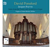 David Ponsford Jacques Boyvin: Suites from the Premier an (CD) (Importación USA)
