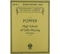 David popper : high school of cello playing (40 etudes), op. 73 (Schirmer Library of Classics)
