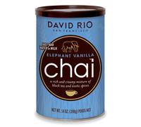 David Rio Chai Mix, Elephant Vanilla, 14 Ounce / 398g - instant?nea t? Chai, 1 unidad