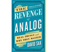David Sax The Revenge of Analog (Tapa blanda) (Importación USA)