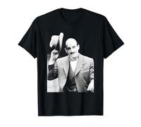 David Suchet como Poirot Agatha Christie 1988 Camiseta