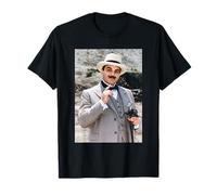 David Suchet Poirot Actor Agatha Christie 1993 Camiseta