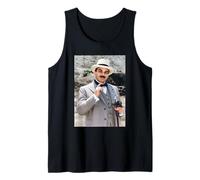 David Suchet Poirot Actor Agatha Christie 1993 Camiseta sin Mangas