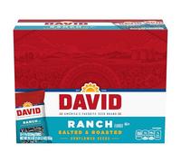 David Sunflower Seeds, Ranch, 1.625-Ounce Unpriced Tubes (Pack of 12)