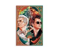 David Tennant And Michael Sheen Good Omens Póster Pintura Decorativa Lienzo Arte de Pared Salón Póster Dormitorio Pintura, Arte de Pared Impresión de Imagen Moderna Decoración de Habitación Familiar