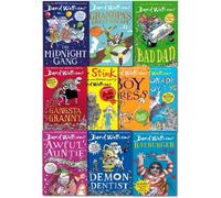 David Walliams 10 Books Collection Set (Bad Dad, Grandpas Great Escape, Billionaire Boy, Mr Stink, The Boy in the Dress, Gansta Granny, Rat burger, Demon Dentist, Awful Auntie, Midnight Gang)