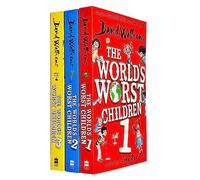 David Walliams World's Worst Children Collection 3 Books Set