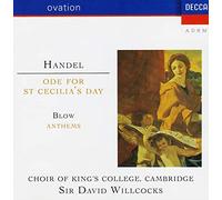 David Willcocks - David Willcocks: Willcocks: Handel: Ode For St Cecilias +