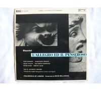 David Willcocks / Philomusica of London - OL 50195-6 Handel L'Allegro Ed Il Penseroso Philomusica London David Willcocks