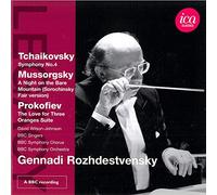 David Wilson-Johnson - Tchaïkovski : Symphonie N°4 - Moussorgski : Une Nuit Sur Le Mont Chauve - Prokofiev : L'Amour Des Tr