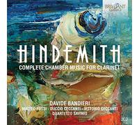 Davide Bandieri (clarinet), Quartetto Savinio, Matteo Fossi (piano), Duccio Ceccanti (violin), Vittorio Ceccanti (cello) - HINDEMITH: Complete Chamber Music for Clarinet