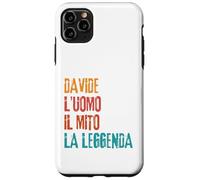 Davide L'Uomo Il Mito La Leggenda Festa di Compleanno Carcasa para iPhone 11 Pro MAX