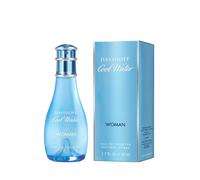 Davidoff Cool Water Dona Eau De Toilette Vaporizador 50 mL - Fragancia Floral Acuática Fresca y Sensual para Mujer