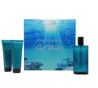 Davidoff Cool Water Set de Regalo 125ml EDT + 75ml Bálsamo Aftershave + 75ml Gel de Ducha