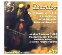 Davidov : Concertos pour violoncelle n° 1, 2. Tarasova, Krimetz.