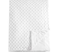 david's kids Minky - Manta de bebé para niños y niñas, Neutral, Suave y Ligera, Manta de Microforro Polar con Doble Capa, Respaldo de Puntos, Manta de recepción Transpirable para recién Nacidos, 30 x