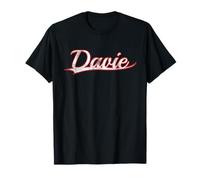 Davie Florida Broward County Vintage Varsity Distressed Camiseta