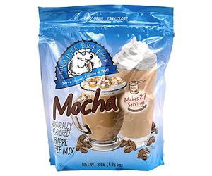 DaVinci Gourmet Frappe Freeze Frappe Mezcla de café, moca, bolsa de 3 libras, 27 porciones