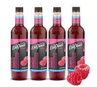 DaVinci Gourmet Jarabe de frambuesa sin azúcar, 25,4 ml (4 unidades)