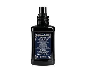 Davines Heart Of Glass Sheer Glaze 150ml - Fluido Termoprotector Iluminador para Cabello Rubio