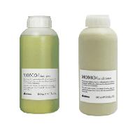 Davines Kit Momo Champú y Acondicionador 1000ml - Hidratación Profunda para Cabello Seco