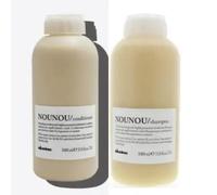 Davines Nounou Champú y Acondicionador Set 1000ml para Cabello Dañado Coloreado