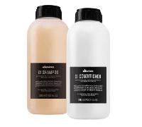 Davines OI Kit Gran Formato: Champú y Acondicionador 1000ml - Hidratación y Brillo a Largo Plazo