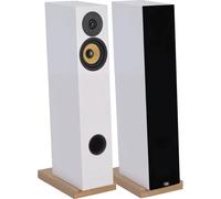 Davis Acoustics Courbet n°4 blanco mate (lote de 2) - Altavoz de torre, 90 W, Bass-reflex