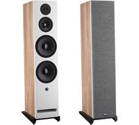 Davis Acoustics Krypton 10 nordik (blanco) (lote de 2) - Altavoz de torre, 250 W, Bass-reflex