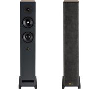 Davis Acoustics Krypton 6 classik (nogal) (lote de 2) - Altavoz de torre, 100 W, Bass-reflex