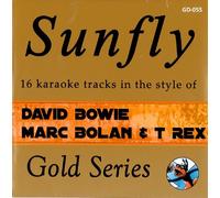 Davis Bowie - Sunfly Karaoke Gold CDG - David Bowie & Marc Bolan