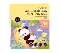 Davivian Libro De Acuarela Para Niños,Juego De Pintura Infantil Para Práctica De Coloreado - Juegos Educativos Creativos Con Pincel 24 Páginas Para Niños Y Niñas