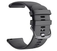 DAVNO Correa de silicona para Garmin Vivoactive 3 Forerunner 645 245 Vivoactive 4 4S Venu Smart Bracelet Strap (Color : Preto, Tamaño: 20 mm Vivoactive 3)
