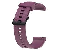 DAVNO Para Vivoactive 3/Venu SQ Correa de silicona de liberación rápida de 20 mm Forerunner 55 158 Muñequera 245 245M 645 Pulsera Correa de reloj (Color: Púrpura, Tamaño: Para Forerunner 645)