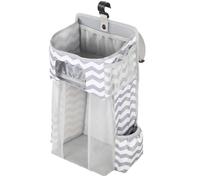 DAWCBVJQ 44,6X23X16 cm Organizador de pañales para Cuna Organizador Colgante de Guardería para Bebé Organizadors de Almacenamiento Caddy Almacenamiento Colgante de pañales para Cuna y Cambiador