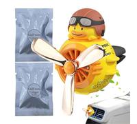 DAWCBVJQ Ambientador de coche con clip de ventilación, difusores de aromaterapia con forma de dibujos animados | Ambientadores de silicona para cumpleaños, Año Nuevo, Navidad, Pascua