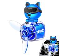 DAWCBVJQ Ambientadores de ventilación de salida de hélice giratoria, decoración de difusor de fragancia automático giratorio, exquisita mano de obra, herramienta decorativa interior para camión, SUV,