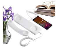 DAWCBVJQ Auricular para Teléfono Móvil - Línea Fija De Mano Tipo C - con Micrófono Que Cancela Ruido Y Manos Libres Retro,para Hogar, Oficina, Trabajo, Escuela, Aula, Decoración y