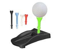 DAWCBVJQ Base De Césped para Tapete De Golpeo,Soporte con 5 Tees para Simulador | Base de Entrenamiento para Tees de Golf | para Práctica en Campo de Golf Indoor y Outdoor en Alfombras de Golpeo para