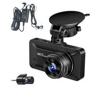 DAWCBVJQ Cámara para Coche | 4K Visión Nocturna Inalámbrica Grabador De Aparcamiento | Cámara De Grabación 1080P Frontal Y Trasera | para Monitorización De Vehículos Y Camiones En