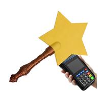 DAWCBVJQ Credit Card Wand,Barra De Almacenamiento Protectora En Forma De Estrella,De Soporte para Tarjetas De Crédito con Impresión 3D - para Hombres Mujeres Niños Amigos Familia Compras Viajes