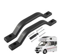 DAWCBVJQ Mango de agarre RV, empuñadura de pasamanos RV,Manijas de agarre automotriz con tornillos | El agarre antideslizante aparece en los armarios de autocaravana, barcos, remolques, seguridad de