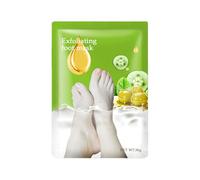 DAWCBVJQ Mascarilla exfoliante para pies, suavizante suave e hidratante, mascarilla de talón agrietado, removedor de piel muerta, para reparación, belleza, hidratación, mujeres, hombres, hogar, salón