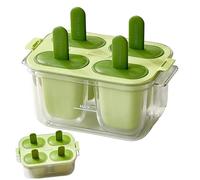 DAWCBVJQ Molde Para Cake | Cuatro Cavidades Antiadherente Reutilizable Alimenticio,Molde para Hacer Helados | Para Postres Caseros Congelador Hogar Y Cocina Picnic Reuniones