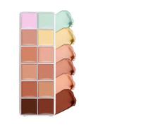 DAWCBVJQ Paleta Correctora Tonal para Rostro | Corrector Facial Para Contorno Y Color En Crema | Maquillaje de Cobertura Total para Chicas Adolescentes Amigas Compañeras de Trabajo y Más