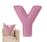 DAWCBVJQ Peluche Letra Inglesa | Peluche con Forma de Letra Inicial, decoración Lavable a máquina para habitación de Juegos, cumpleaños, sofá, destete